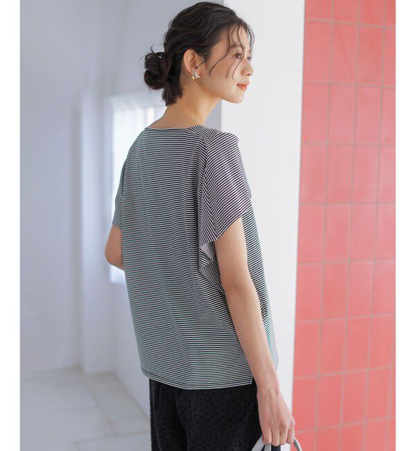 組曲「GIZAコットンオフショルダー カットソー」|Tシャツ・カットソー|