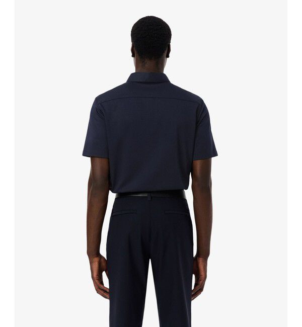 LACOSTE「スリムフィットミニマル半袖ボタンシャツ」|シャツ・ブラウス|