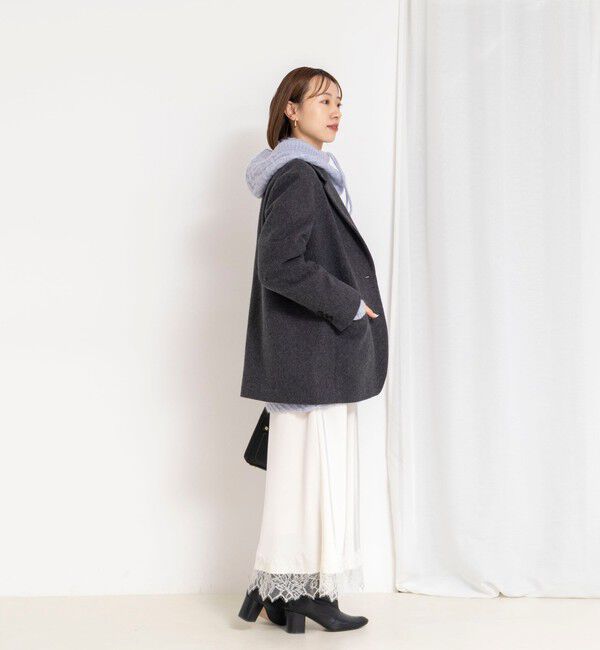 NOLLEY'S sophi「【WALANCE/ワランス】wool mohair cable boatneck top」|ニット・セーター|