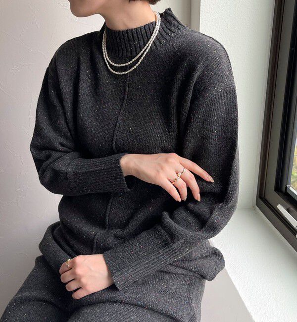 fredy emue「ネップMIXニットワンピース」|ワンピース|