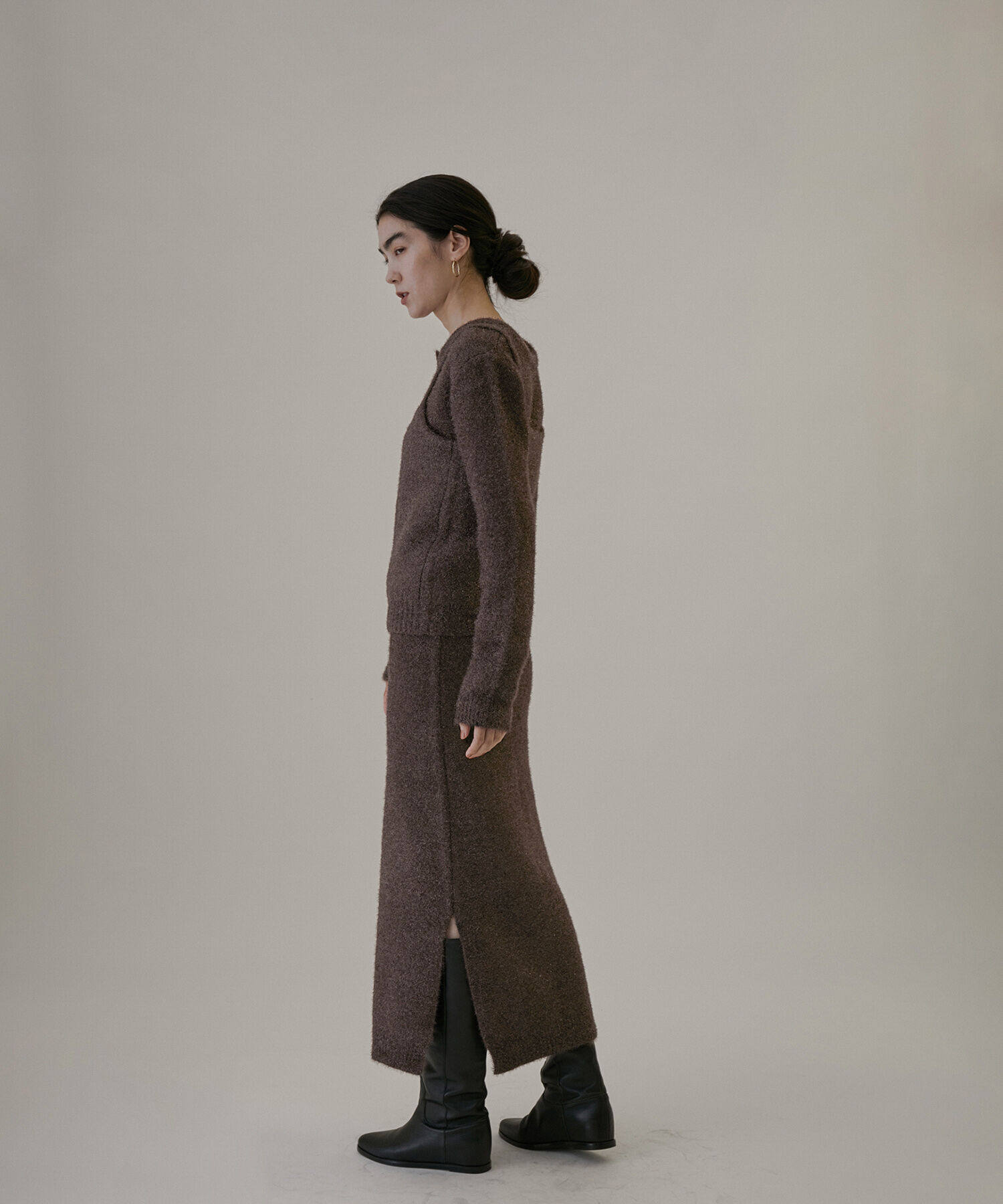 SALON adam et rope'「【WEB限定】ラメニットキャミソール【セットアップ対応】」|キャミソール|