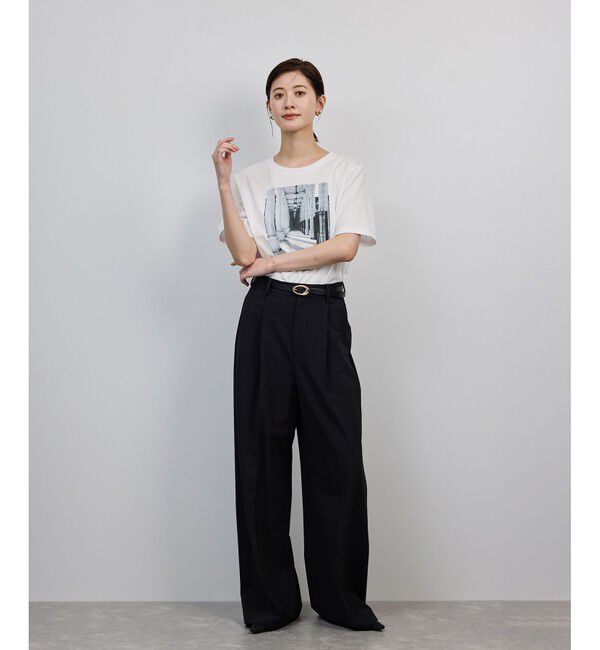 ROPE「プリントＴシャツ/イージーケア」|Tシャツ・カットソー|