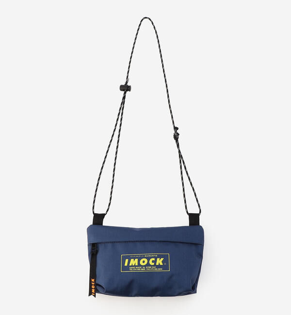  「神戸ザック | 〈別注〉IMOCK サコッシュ NAVY UNISEX」|ショルダー・メッセンジャー|