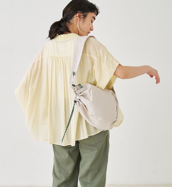 collex「【WEB限定】【EARTH MADE】撥水ナイロンパラコードボンサックバッグ」|ショルダー・メッセンジャー|
