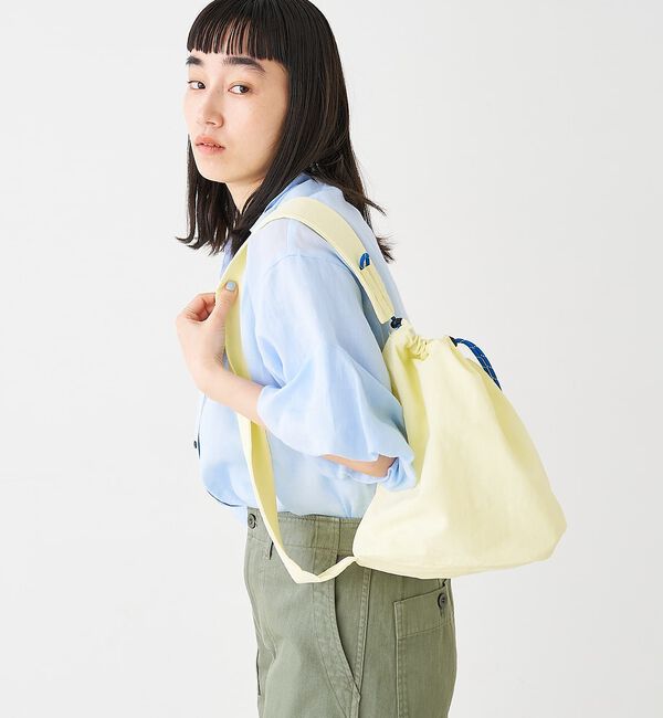 collex「【WEB限定】【EARTH MADE】撥水ナイロンパラコードボンサックバッグ」|ショルダー・メッセンジャー|
