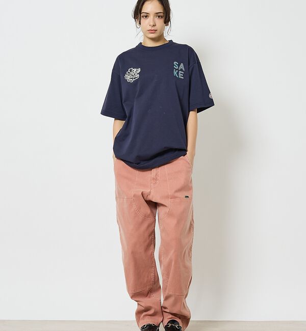 ABAHOUSE「【YOIDORE/ヨイドレ】 酒愛好家　刺繍Tシャツ/SAKE ネオンプリントＴ」|Tシャツ・カットソー|