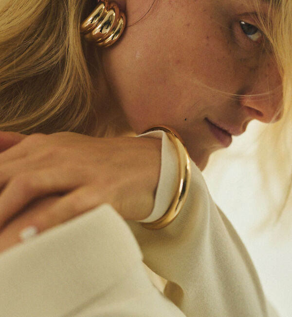 Rouge vif「【LILI CPASPE/リリクラスプ】SLOANE HOLLOW CUFF バ」|ブレスレット・バングル|