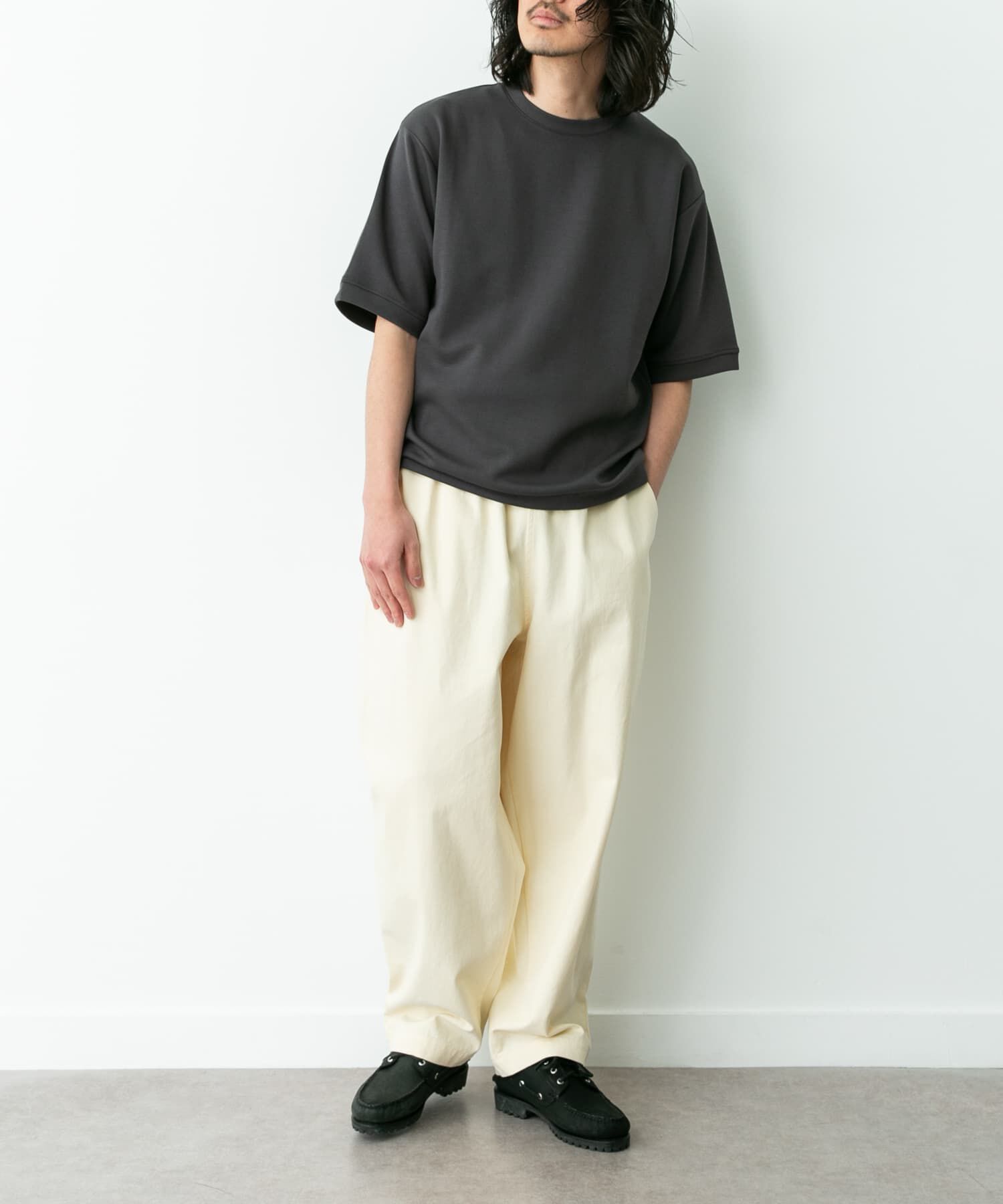 Sonny Label 「シルキーダンボールニットTシャツ」|Tシャツ・カットソー|