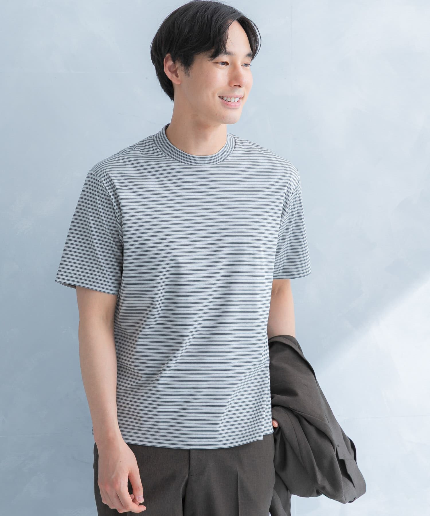 URBAN RESEARCH DOORS「『UR TECH』LIFE STYLE TAILOR　サマシェア ドレスTシャツ」|シャツ・ブラウス|