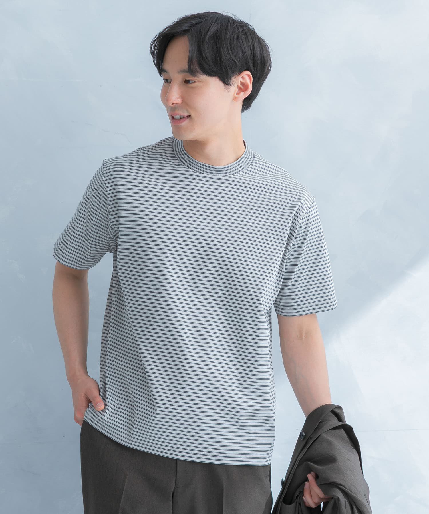 URBAN RESEARCH DOORS「『UR TECH』LIFE STYLE TAILOR　サマシェア ドレスTシャツ」|シャツ・ブラウス|