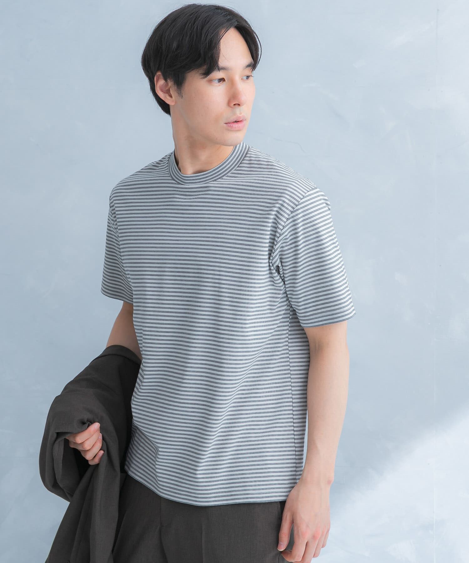 URBAN RESEARCH DOORS「『UR TECH』LIFE STYLE TAILOR　サマシェア ドレスTシャツ」|シャツ・ブラウス|