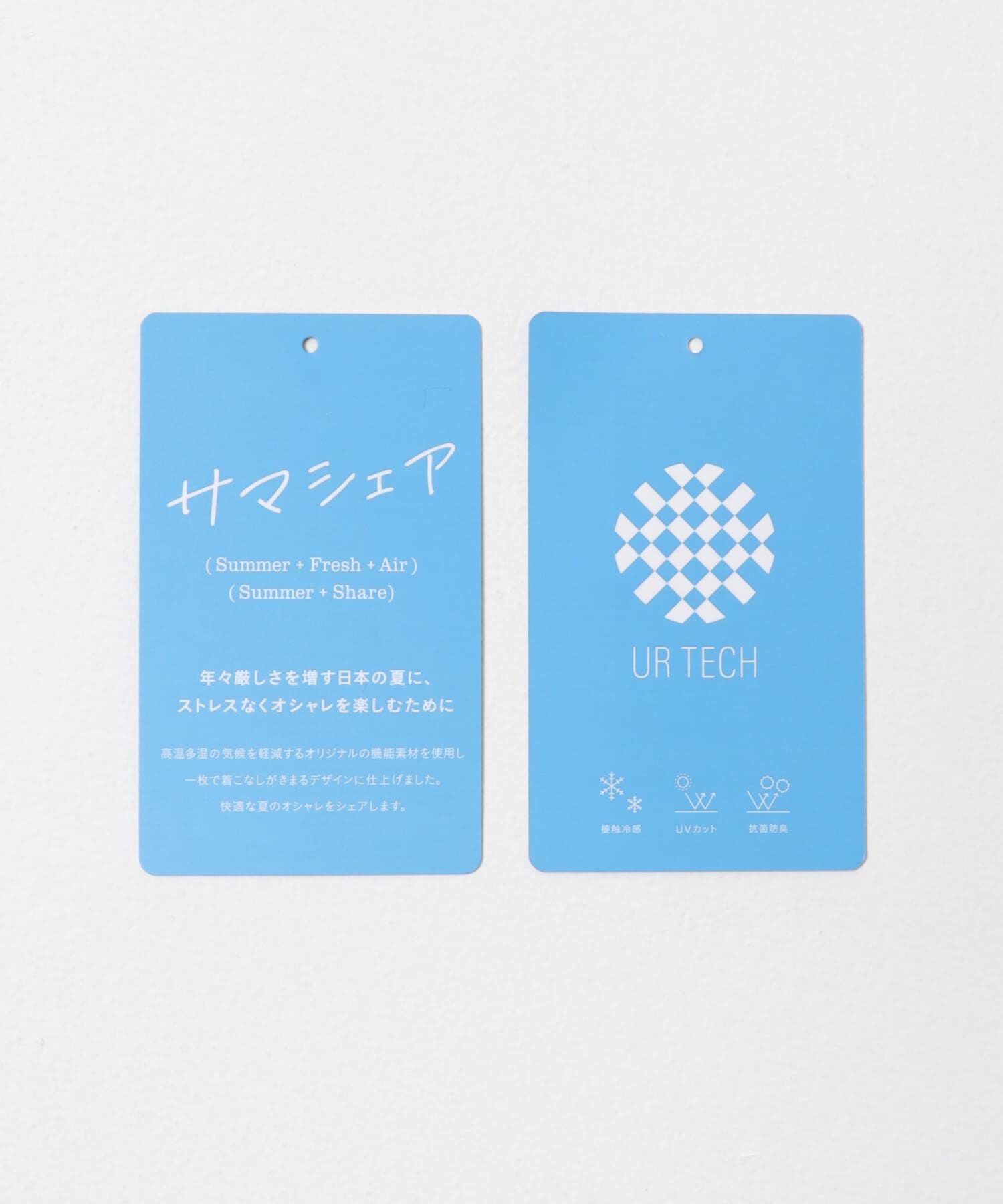 URBAN RESEARCH DOORS「『UR TECH』LIFE STYLE TAILOR　サマシェア ドレスTシャツ」|シャツ・ブラウス|