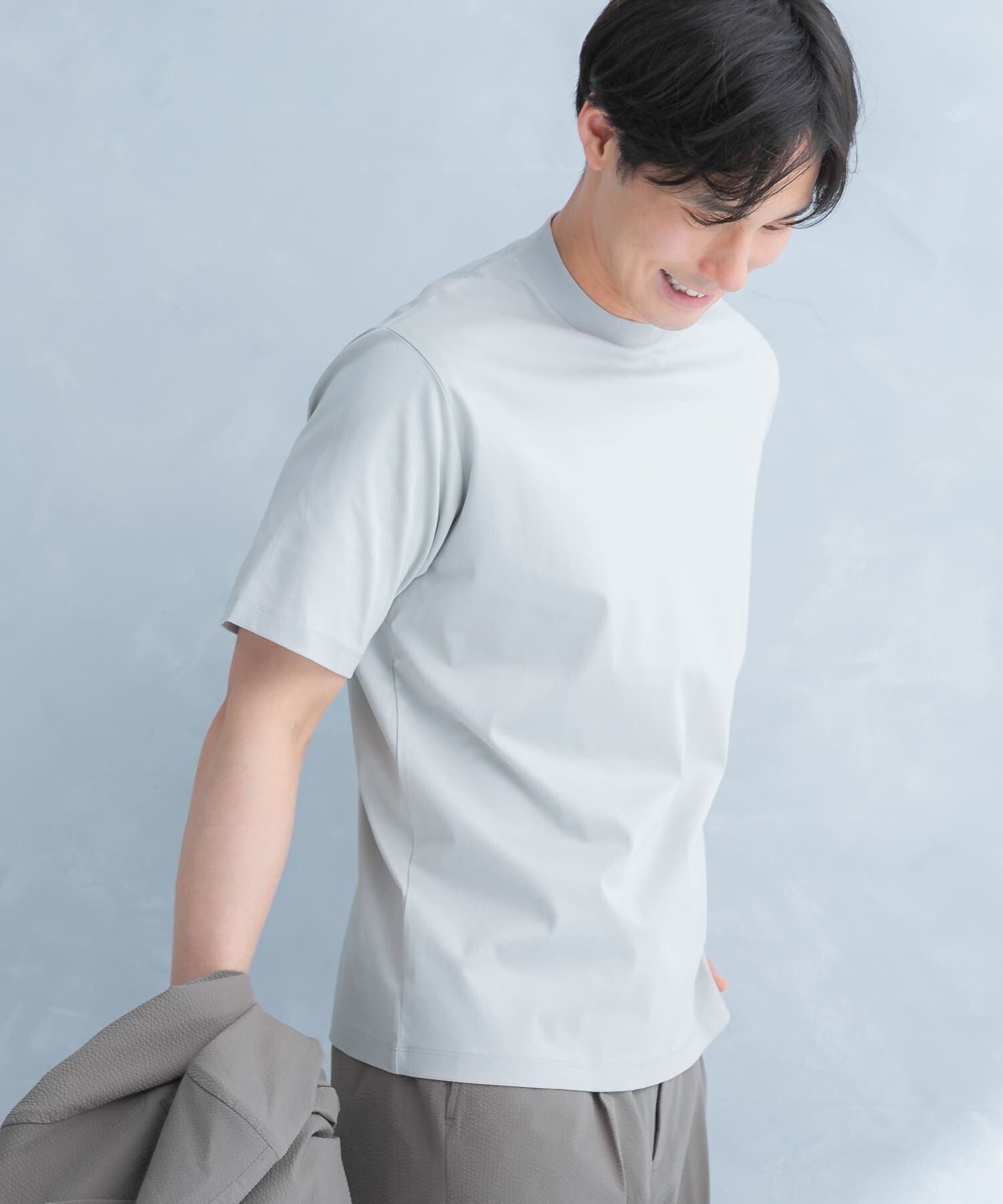 URBAN RESEARCH DOORS「『UR TECH』LIFE STYLE TAILOR　サマシェア ドレスTシャツ」|シャツ・ブラウス|