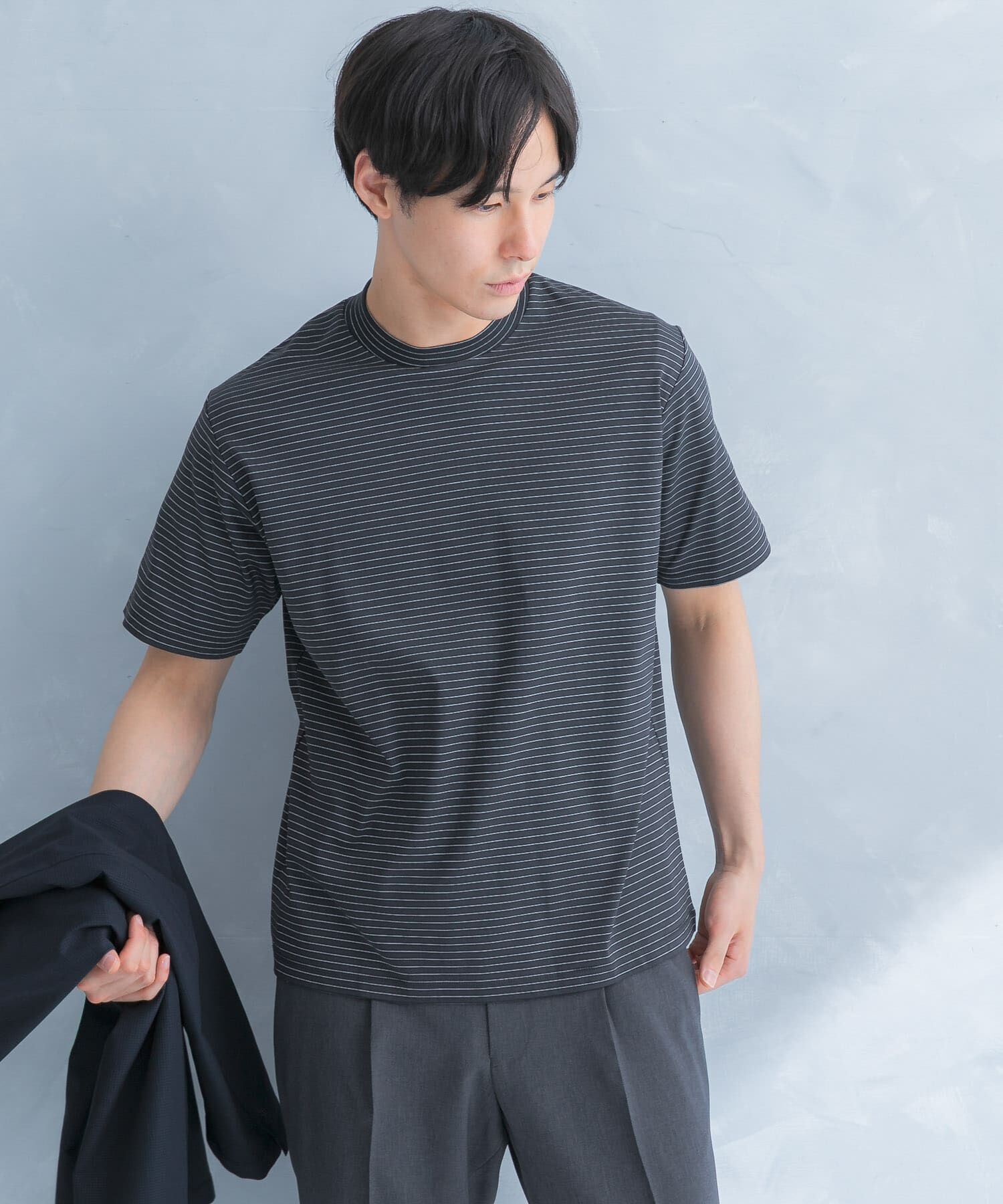 URBAN RESEARCH DOORS「『UR TECH』LIFE STYLE TAILOR　サマシェア ドレスTシャツ」|シャツ・ブラウス|