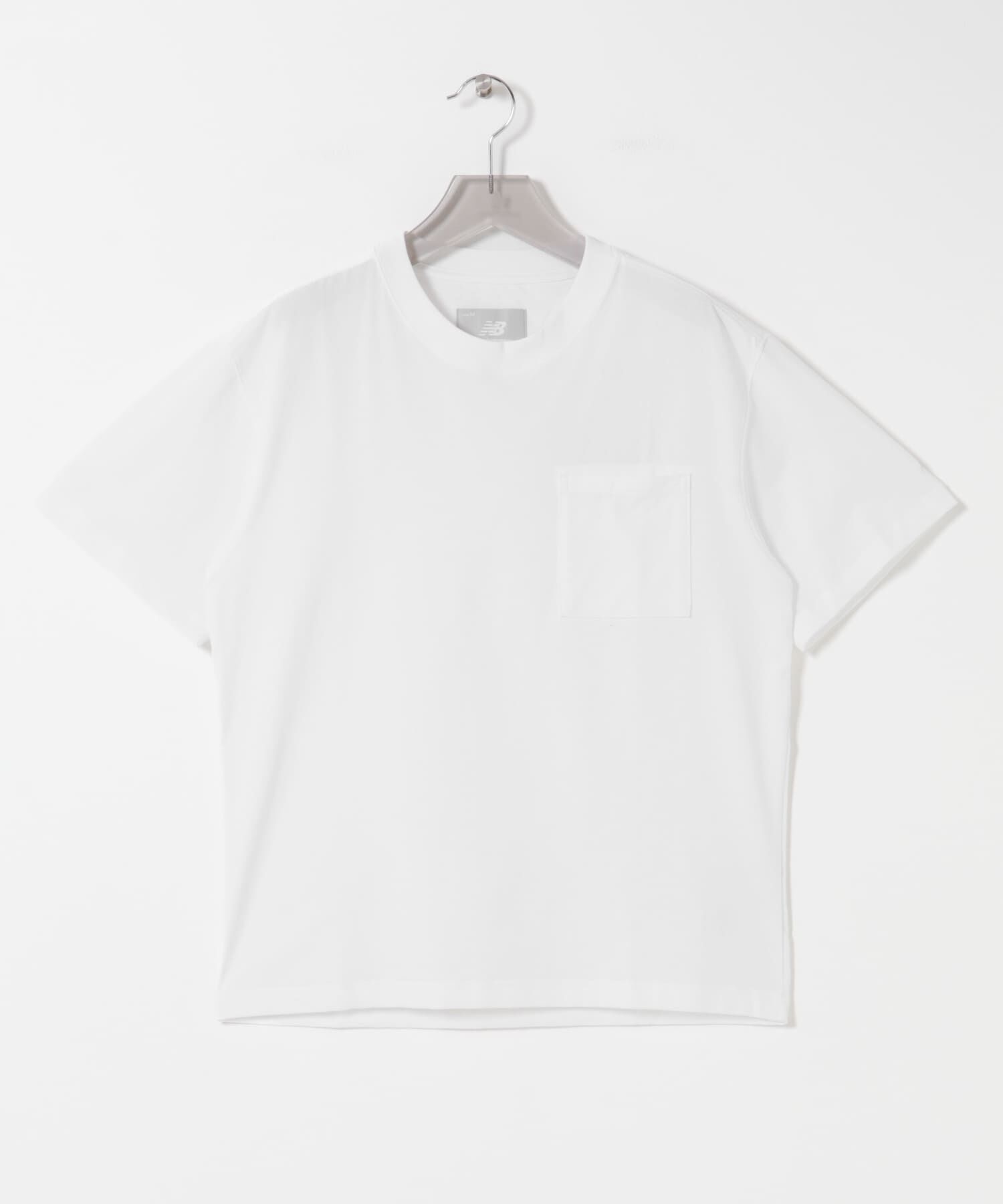 URBAN RESEARCH「NEW BALANCE　NB GREYポケットTシャツ」|Tシャツ・カットソー|ホワイト