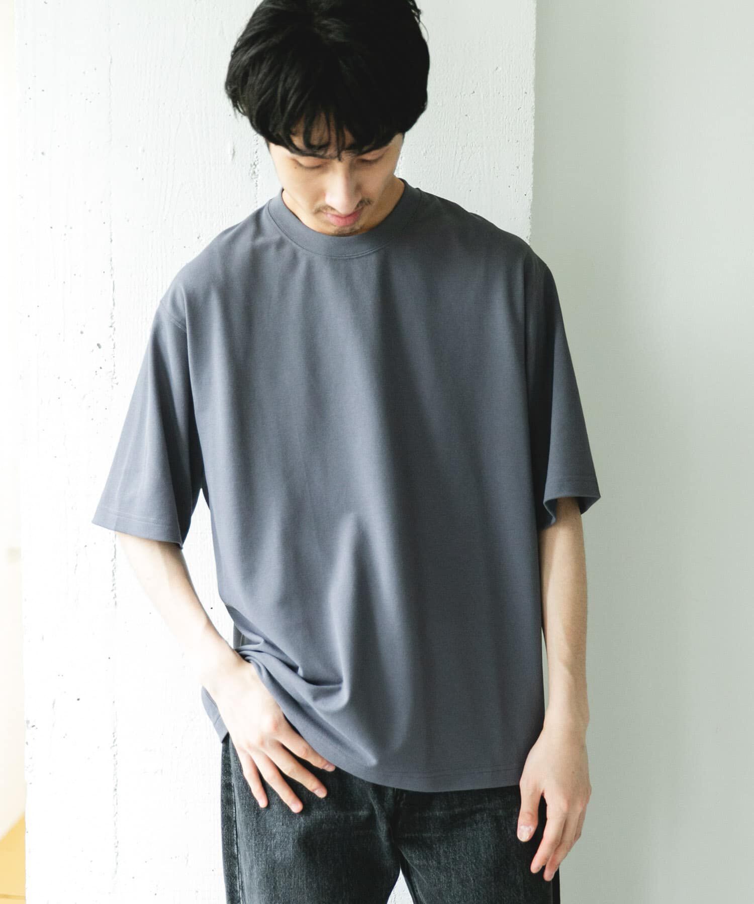 URBAN RESEARCH DOORS「ソマルティカノコ クルーネック ショートスリーブ Tシャツ」|Tシャツ・カットソー|