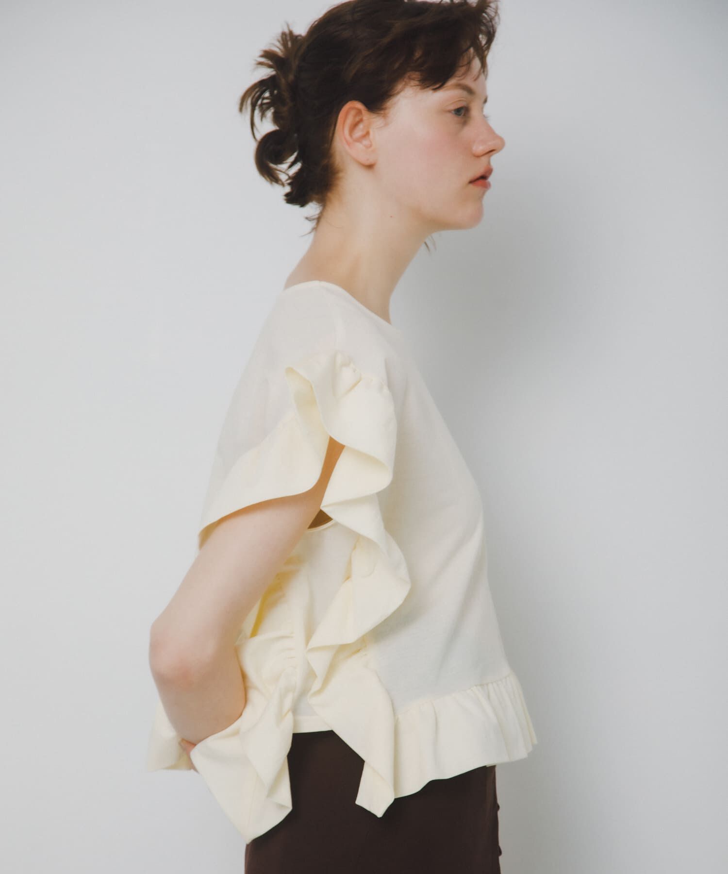 LAATO「frill tee」|Tシャツ・カットソー|
