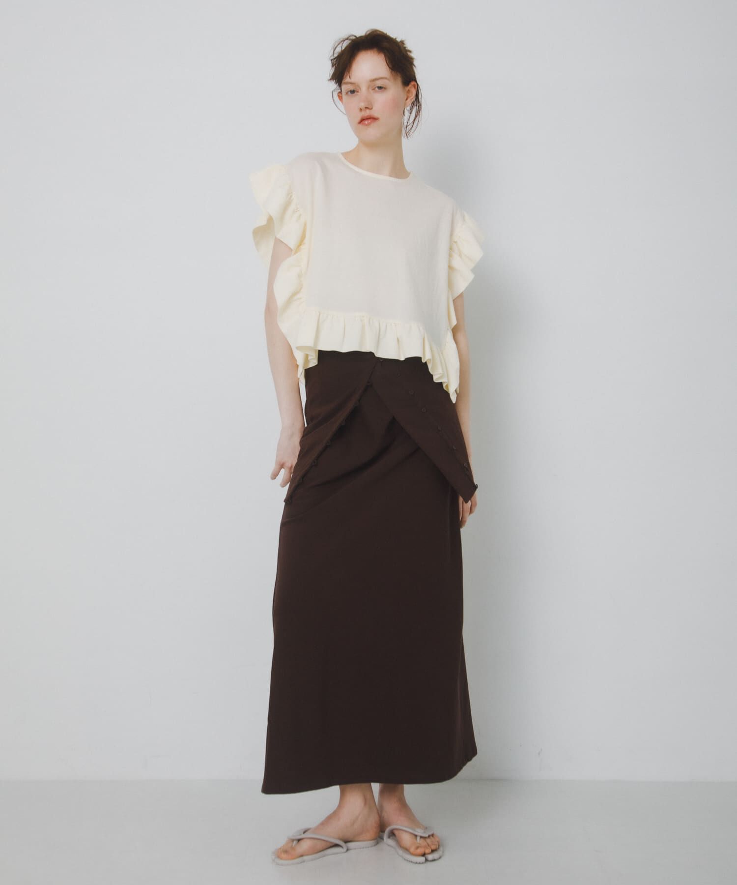 LAATO「frill tee」|Tシャツ・カットソー|