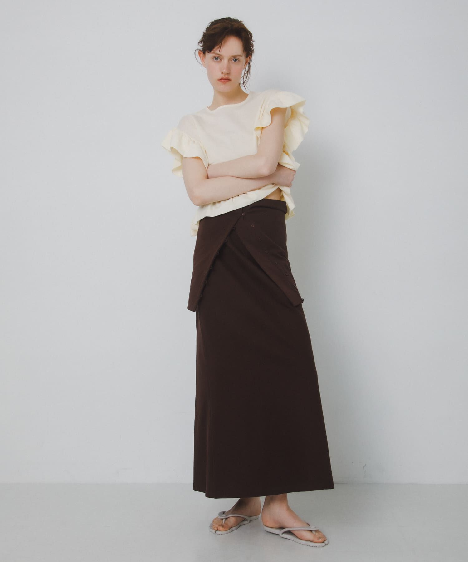 LAATO「frill tee」|Tシャツ・カットソー|