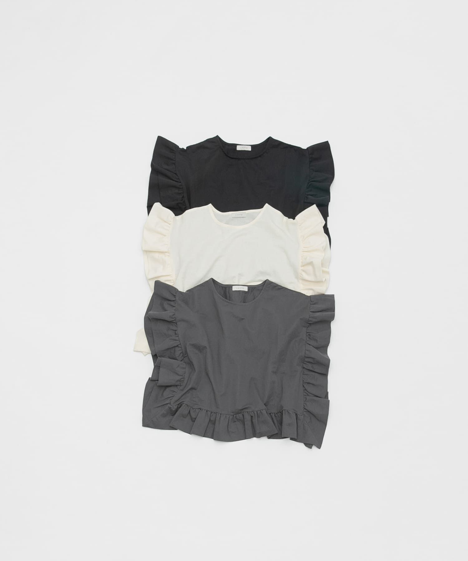 LAATO「frill tee」|Tシャツ・カットソー|