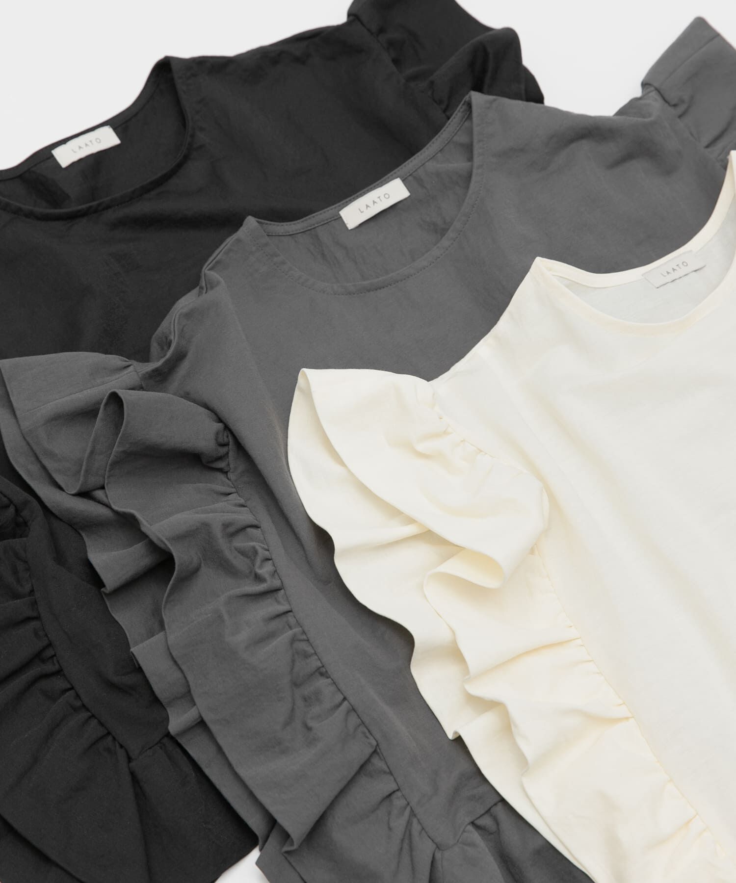 LAATO「frill tee」|Tシャツ・カットソー|