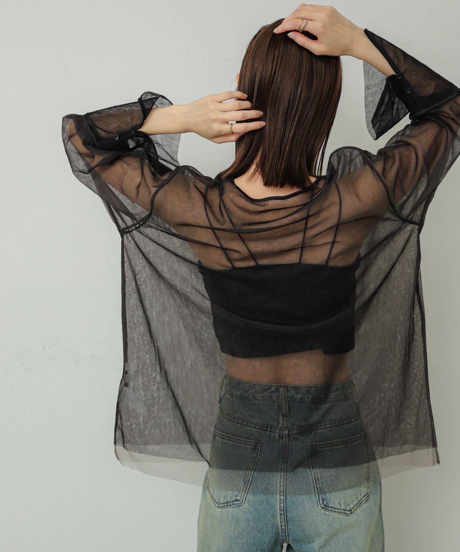 SENSE OF PLACE by URBAN RESEARCH「シアーチュールトップ」|Tシャツ・カットソー|