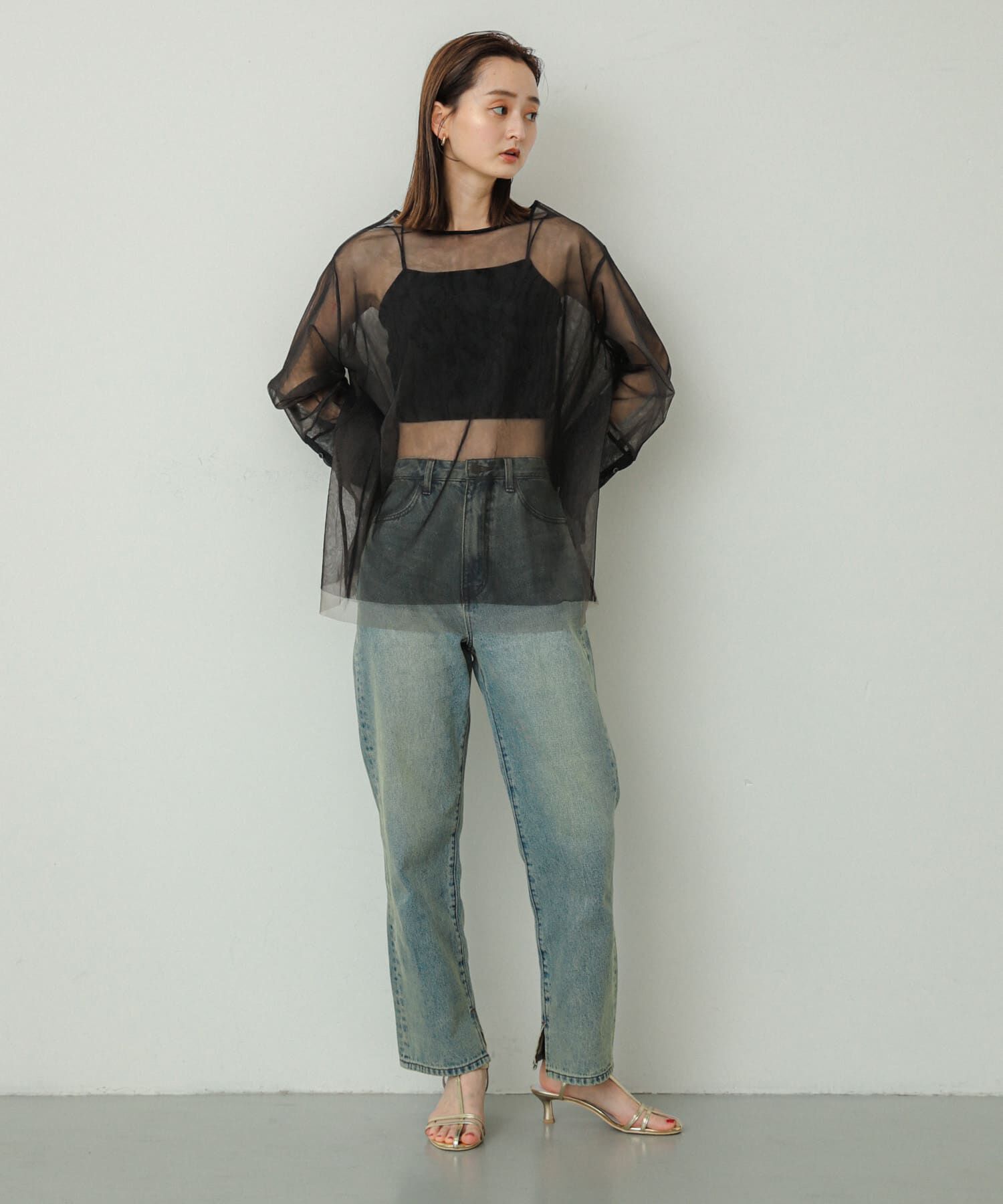 SENSE OF PLACE by URBAN RESEARCH「シアーチュールトップ」|Tシャツ・カットソー|