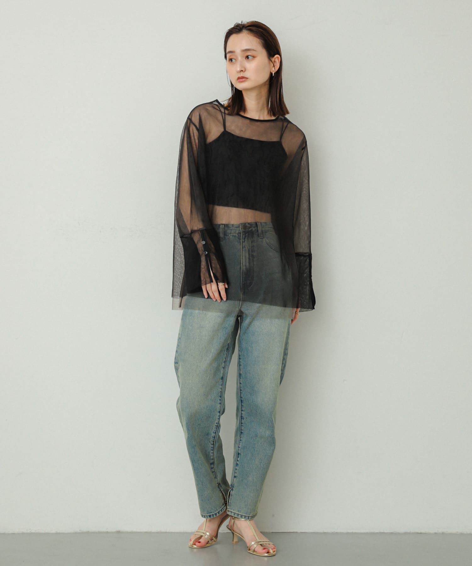 SENSE OF PLACE by URBAN RESEARCH「シアーチュールトップ」|Tシャツ・カットソー|