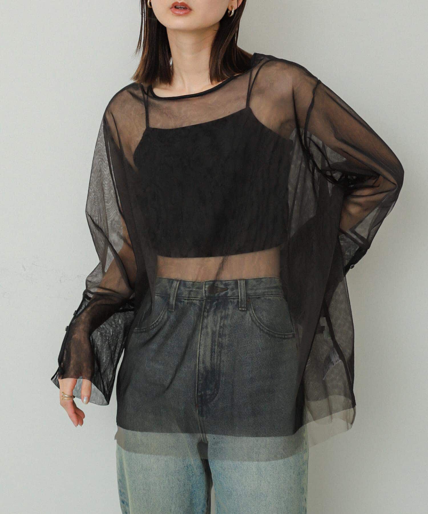 SENSE OF PLACE by URBAN RESEARCH「シアーチュールトップ」|Tシャツ・カットソー|