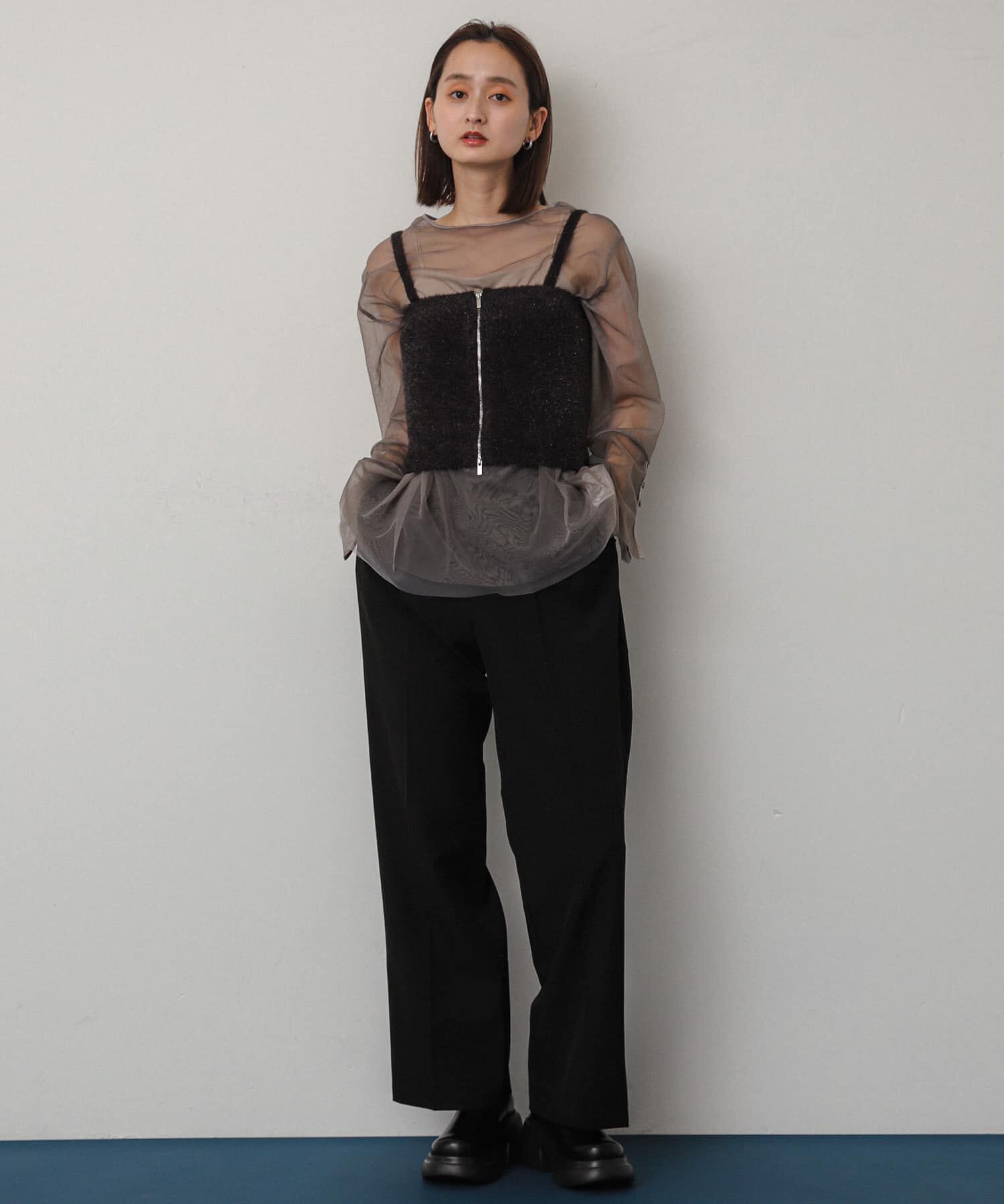 SENSE OF PLACE by URBAN RESEARCH「シアーチュールトップ」|Tシャツ・カットソー|
