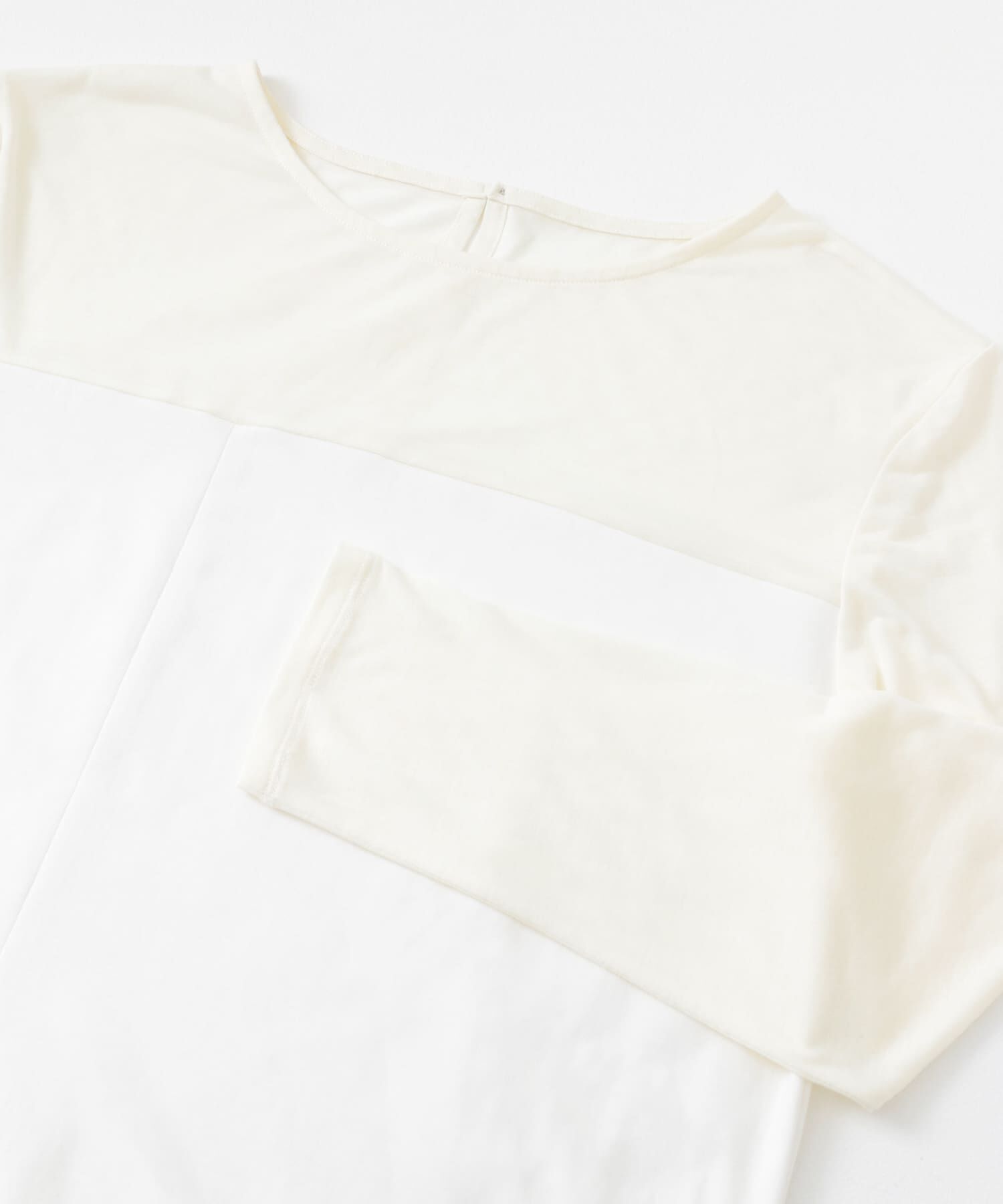 SENSE OF PLACE by URBAN RESEARCH「クルーネックドッキングスリットトップ」|Tシャツ・カットソー|