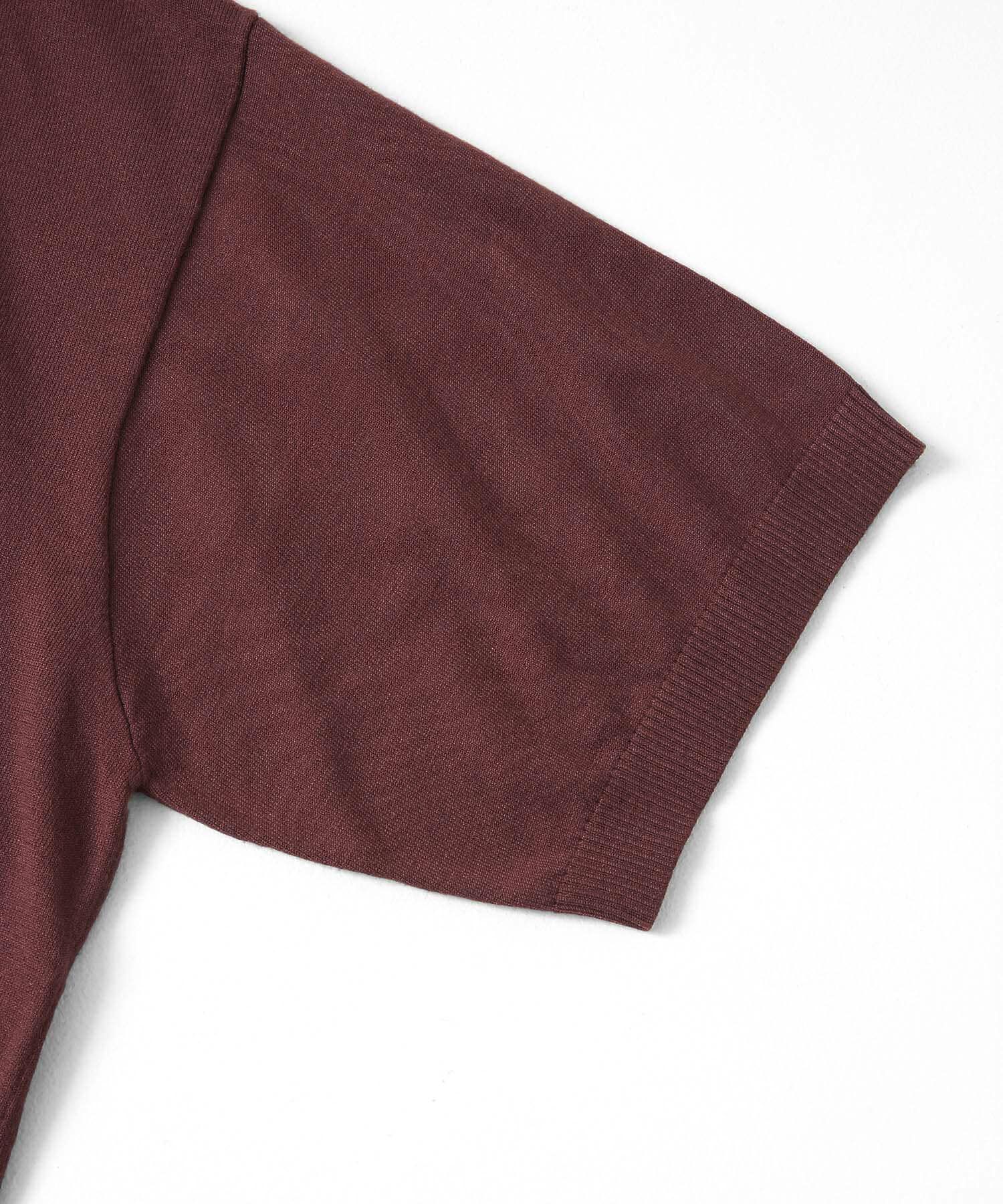 SENSE OF PLACE by URBAN RESEARCH「クルーネックニットショートスリーブTシャツ」|ニット・セーター|