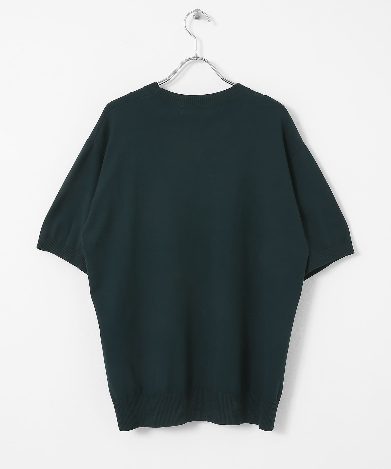 SENSE OF PLACE by URBAN RESEARCH「クルーネックニットショートスリーブTシャツ」|ニット・セーター|