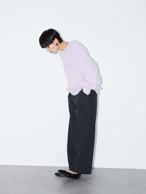  「ウールライクワイドパンツ」|その他|