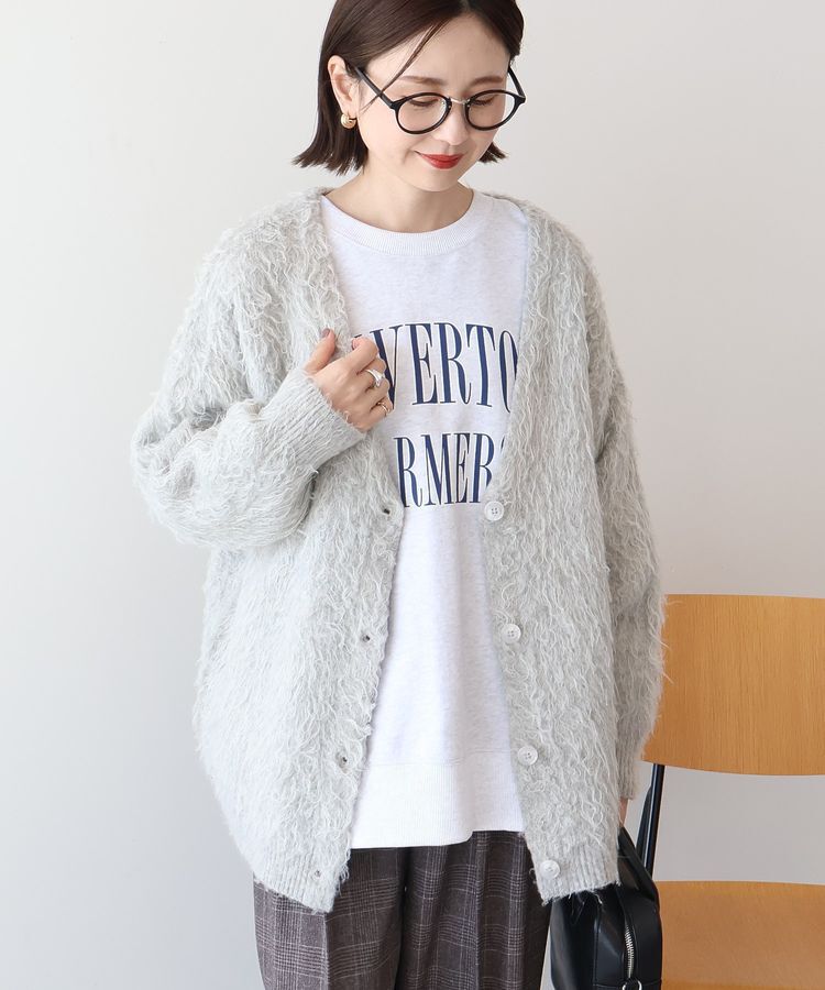 AMERICAN HOLIC「カールシャギーカーディガン」|カーディガン|