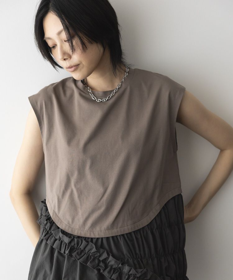 GARAGE OF GOOD CLOTHING「フリルデザインドッキングプルオーバー」|Tシャツ・カットソー|