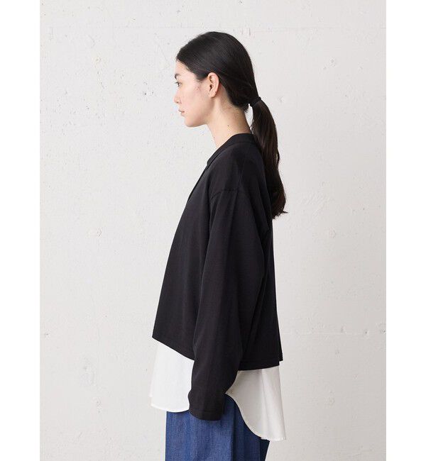 MidiUmi「MidiUmi ニットシャツカーディガン」|カーディガン|