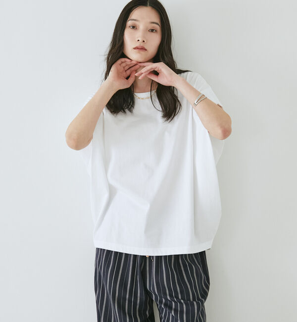 Doux archives「袖タックドルマンＴシャツ」|タンクトップ|