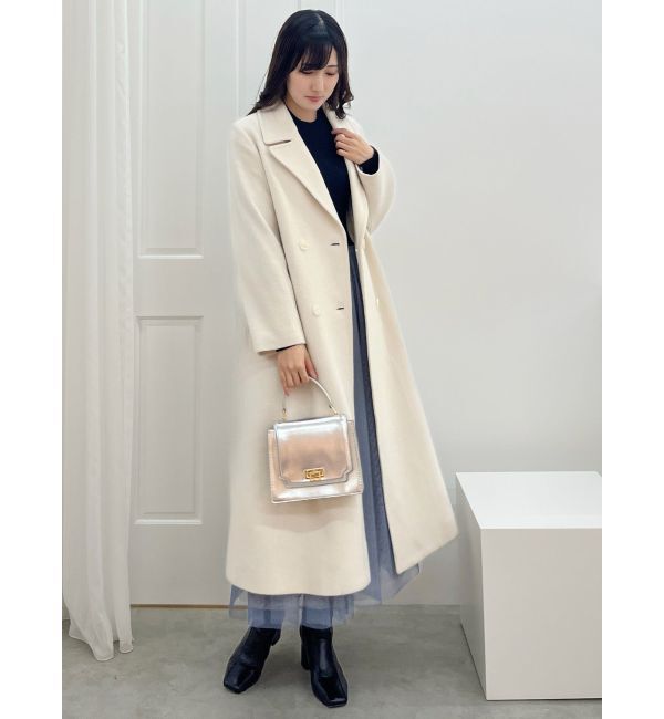 MERCURYDUO「2WAYチュールニットドッキングワンピース」|ワンピース|