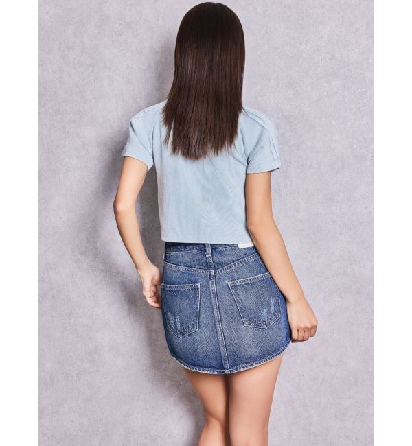 GYDA「GEMYNTAR patchブリーチトップス」|Tシャツ・カットソー|