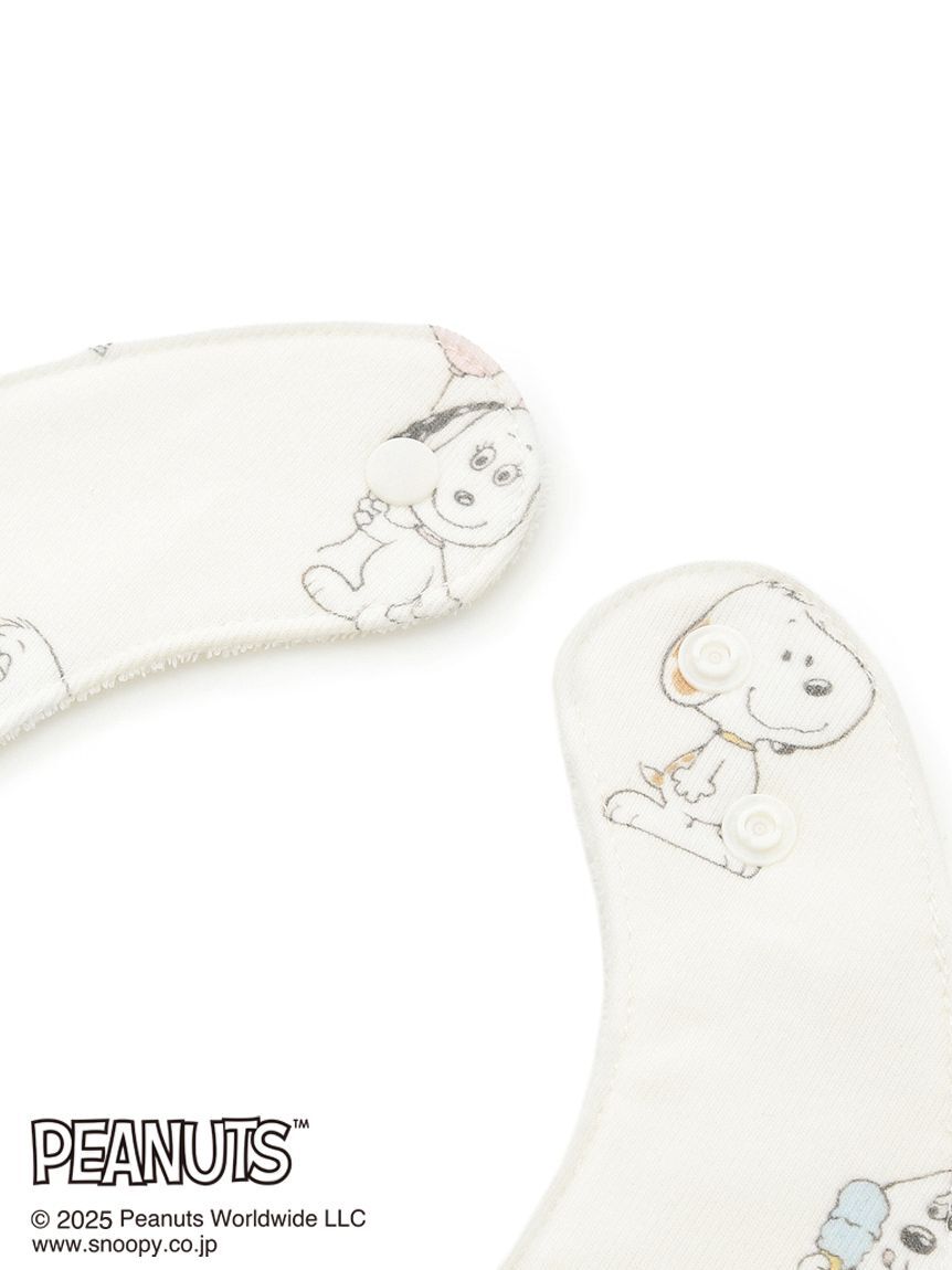 GELATO PIQUE KIDS & BABY「【PEANUTS PUPPIES】【BABY】総柄スタイ」|スタイ|
