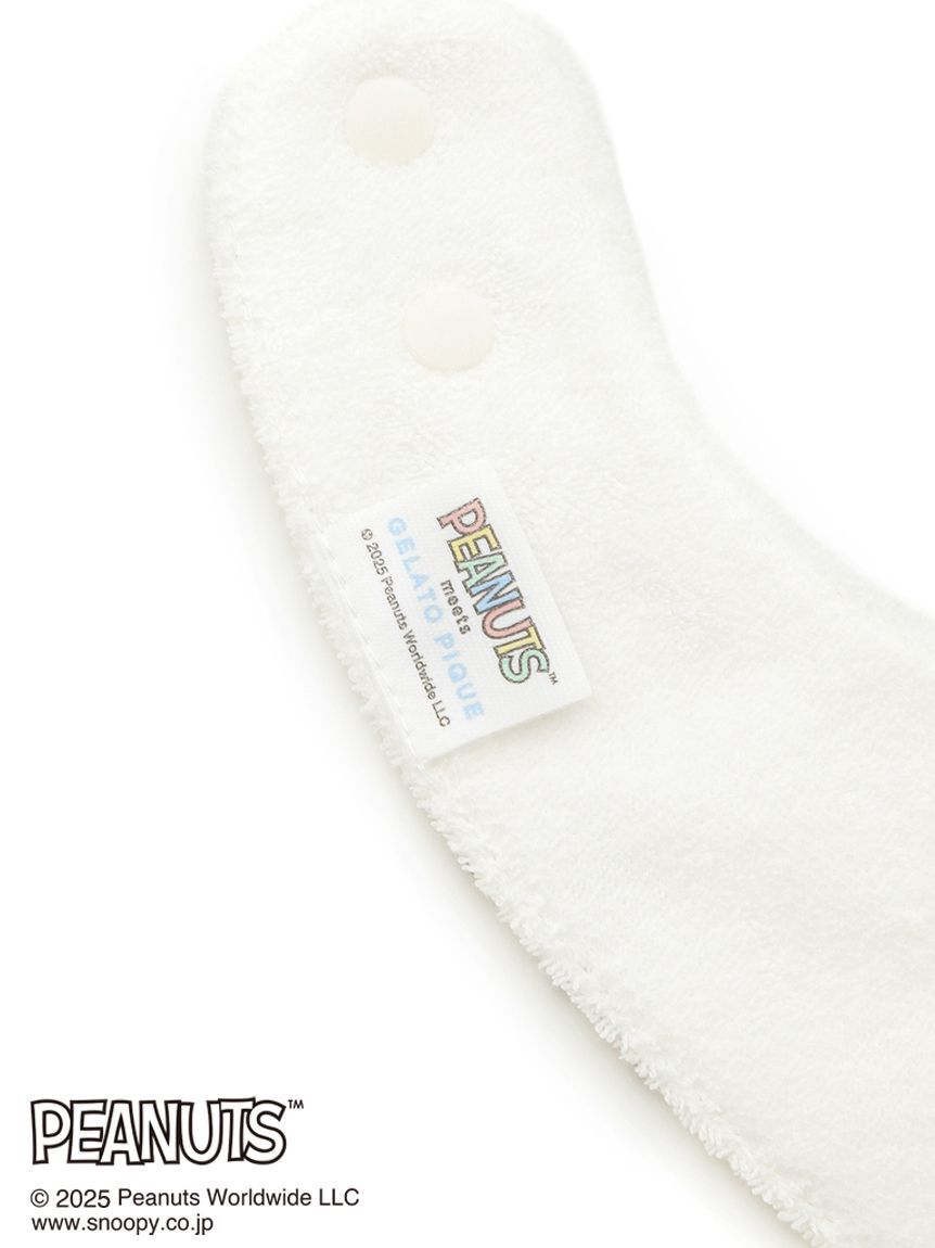 GELATO PIQUE KIDS & BABY「【PEANUTS PUPPIES】【BABY】総柄スタイ」|スタイ|