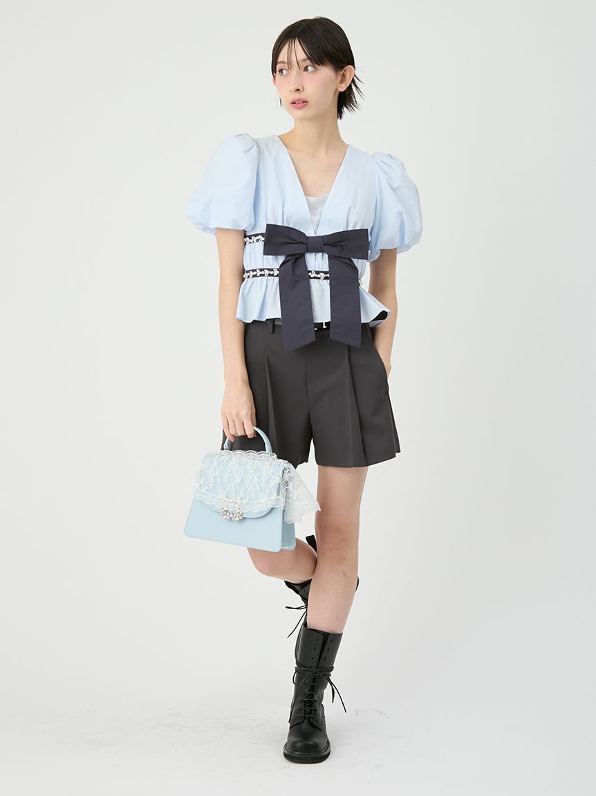 LILY BROWN「【限定カラー】[L.B CANDY STOCK] 2wayレースカバーバッグ」|ショルダー・メッセンジャー|