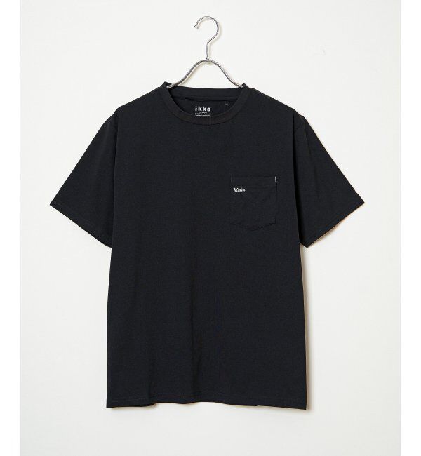 ikka「【接触冷感】速乾COOLポケットプリントTシャツ」|Tシャツ・カットソー|