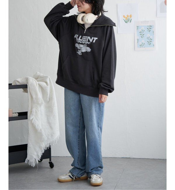 VENCE share style「イーグルハーフジップパーカー」|スウェット・ジャージ|
