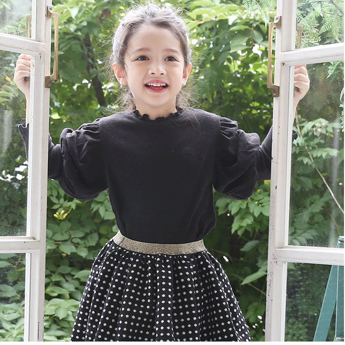 BACKYARD FAMILY「女の子 キッズ 長袖 Tシャツ 通販 ロンT 53012202 長袖Tシャツ カットソー フリル」|その他|