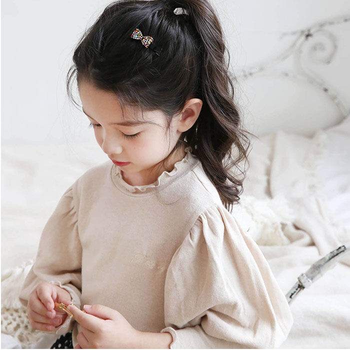 BACKYARD FAMILY「女の子 キッズ 長袖 Tシャツ 通販 ロンT 53012202 長袖Tシャツ カットソー フリル」|その他|