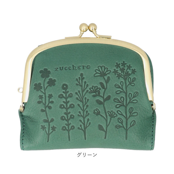 BACKYARD FAMILY「ズッケロ 財布 通販 日本製 本革 花柄 カード収納 がまくち財布 がま口財布 財 レディース」|財布|