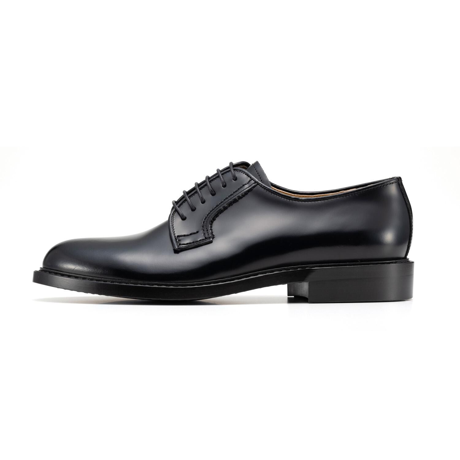 HARUTA「【HARUTA】PLAINTOE LACE-UP」|ビジネス・ドレスシューズ|ブラック