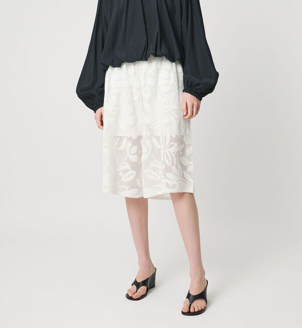 AEWEN MATOPH「＜AEWEN MATOPH＞メッシュジャガード ハーフパンツ」|その他|WHITE